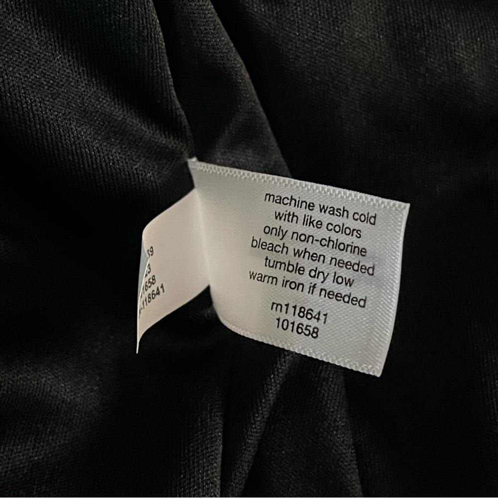 Lane Bryant Floral Maxi Dress Black Fall Print Long Sleeve Size 14 - Picture 14 of 15
